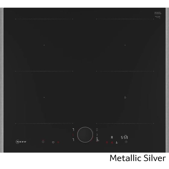 NEFF T66YYY4B0 60 cm Μαύρο Εστία Επαγωγική Αυτόνομη image 4