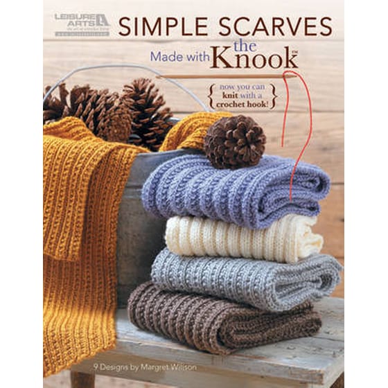 Simple Scarves Made with the Knook image 0