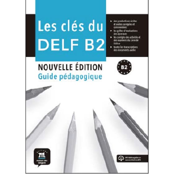 Les cles du DELF - Nouvelle edition (2017): Livre du professeur B2 + MP3 (20 image 0