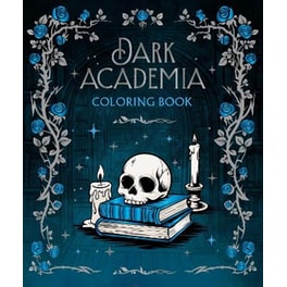 Dark Academia Coloring Book