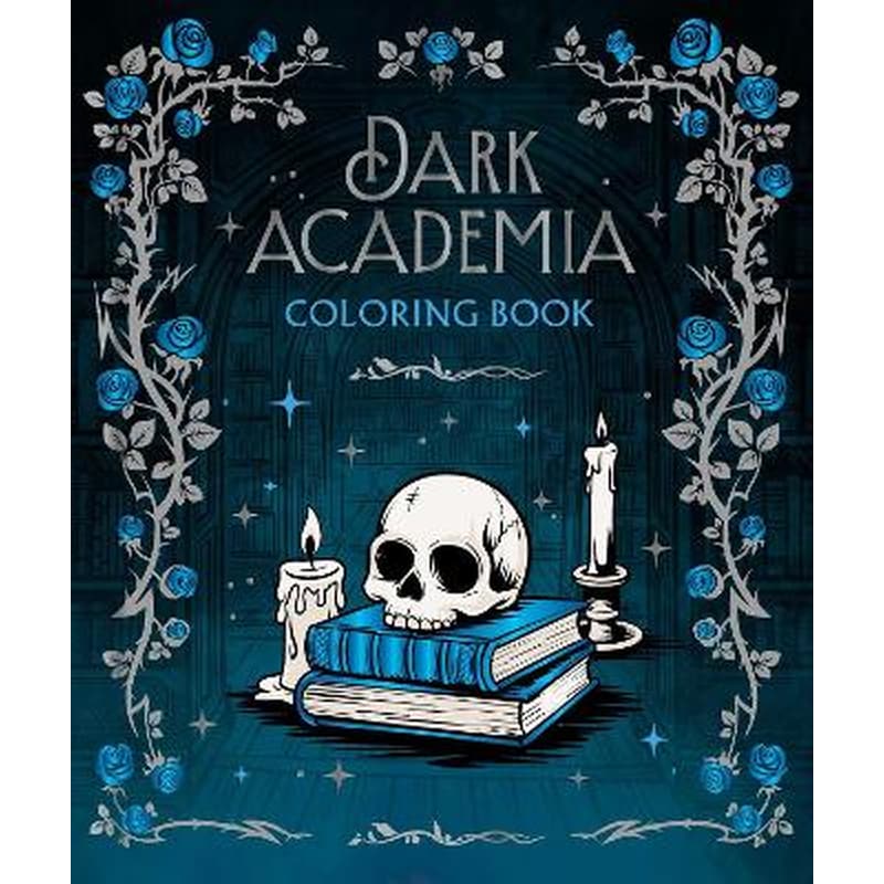 Dark Academia Coloring Book