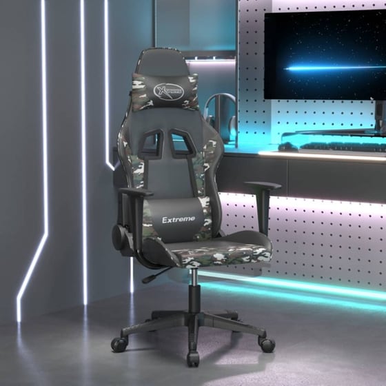 Καρέκλα Gaming VIDAXL 3143710 από Τεχνητό Δέρμα - Μαύρο image 9