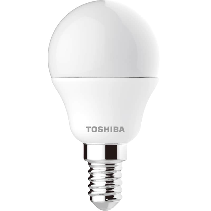 TOSHIBA Λάμπα LED Toshiba G45 E14 5W 3000K - Θερμό Λευκό