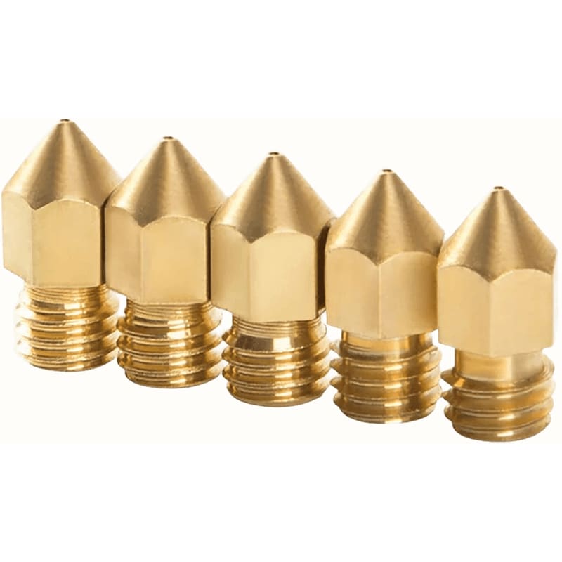 CREALITY Creality Brass Nozzle Kit 0.4mm 5τμχ