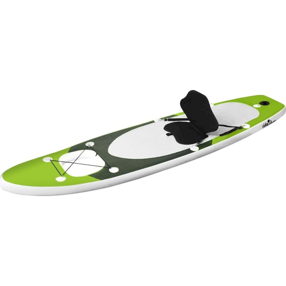 Φουσκωτή Σανίδα SUP VidaXL 300x76x10cm - Πράσινη image 1