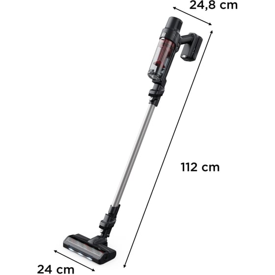 ROWENTA X-PERT 7.60 RH6A71WO Animal  18.5 V 0.44 L Κόκκινο Σκούπα Stick image 14