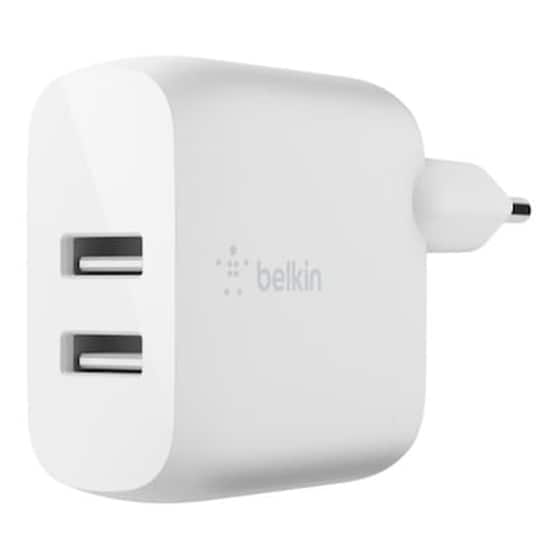 Σετ Φόρτισης Belkin 2x Usb 24W Usb-C 1m - White image 1