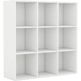 Βιβλιοθήκη VidaXL από Μοριοσανίδα 98x29x97.5 cm - Λευκό