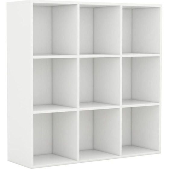 Βιβλιοθήκη VidaXL από Μοριοσανίδα 98x29x97.5 cm - Λευκό image 0