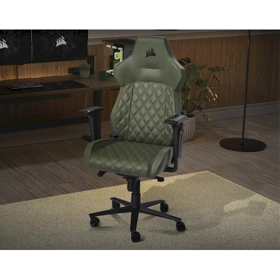 Καρέκλα Gaming Corsair TC500 Luxe Sherwood από Ύφασμα - Πράσινο image 6