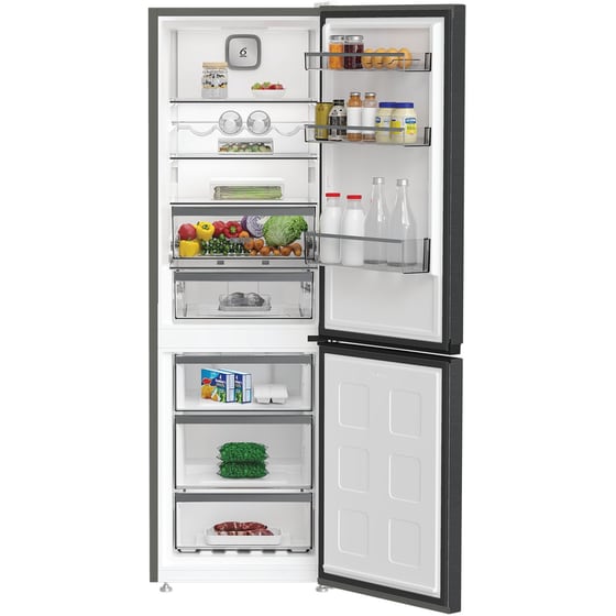 WHIRLPOOL WHK 26362 XBR4E No Frost 316 Lt Μαύρο Ψυγειοκαταψύκτης image 1