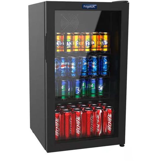 FRIGELUX D95 87 Lt Μαύρο Mini Bar Βιτρίνα Αναψυκτικών image 0