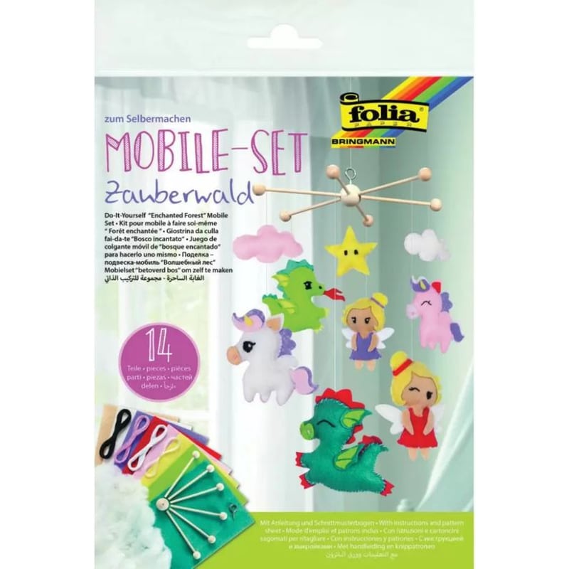 Σετ Κατασκευής Μόμπιλε, 14τμχ, Μαγεμένο Δάσος