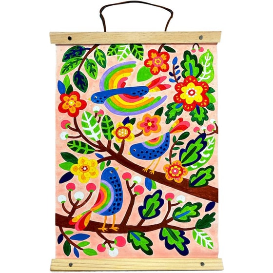 Καμβάς Ζωγραφικής με Αρίθμηση Ooly Blue Birds image 3