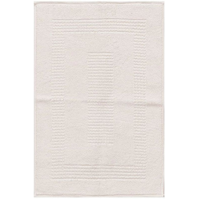 Πατάκι Μπάνιου Kentia Bath Naga 12 Ορθογώνιο από Βαμβάκι 50x70 cm - Εκρού KENTIA