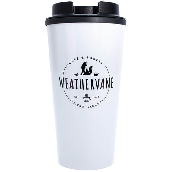 Κούπα Μεταφοράς Wednesday από Πλαστικό 450 ml - Λευκό image 2