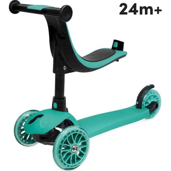 Παιδικό Πατίνι Shoko Premium Πολυμορφικό 3 σε 1 με Λαβή Γονέα Tropical Mist image 3