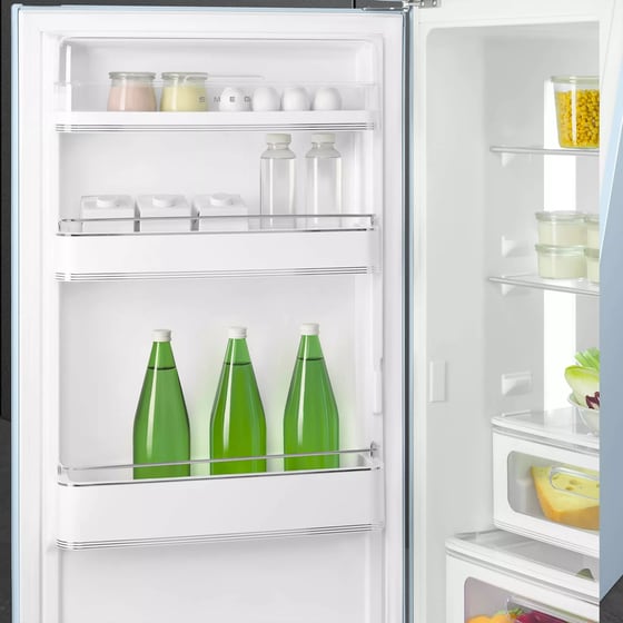 SMEG FAB30LPB6 294 Lt Μπλε Δίπορτο Ψυγείο image 6