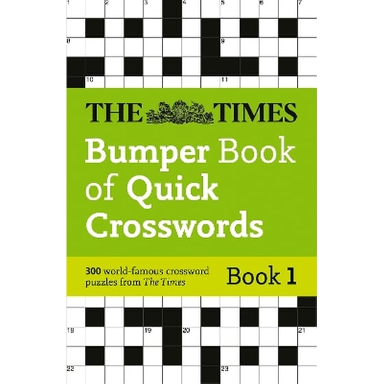 The Times Bumper Book of Quick Crosswords Book 1 image 0