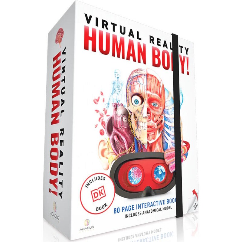 ABACUS BRANDS Επιστημονικό σετ Abacus Brands Vr Giftbox Human Body! Σετ – Πολυτελές Σετ Δώρου Για Ηλικίες 8 Έως 12 Ετών – Περιλαμβάνει Γυαλιά Vr
