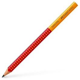 Μολύβι Faber Castell Jumbo Grip Jumbo B Κόκκινο/Πορτοκαλί