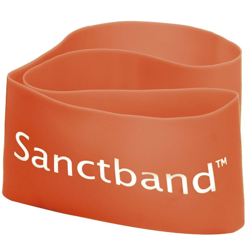 SANCTBAND Λάστιχο Γυμναστικής Sanctband Loop Band Μαλακό - Πορτοκαλί