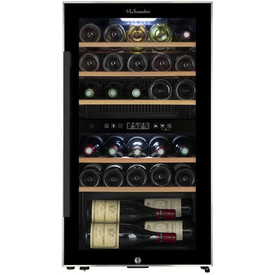 LA SOMMELIERE ECS31.2Z για 29 Μπουκάλια Μαύρο Συντηρητής Κρασιών image 4