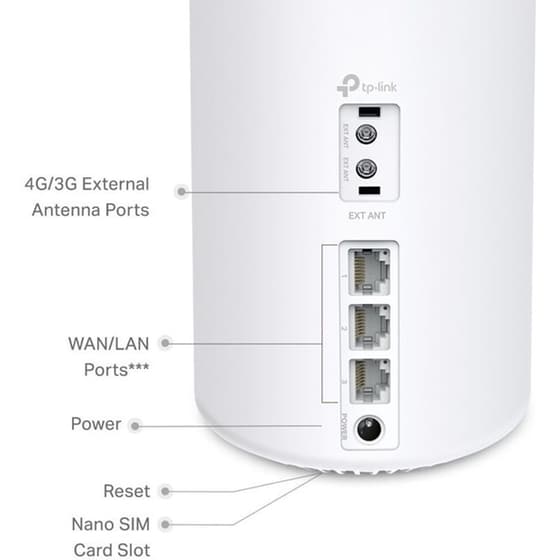 TP-Link Deco X50-4G Access Point Wi‑Fi 6 Dual Band (2.4 & 5 GHz) 2402Mbps image 2