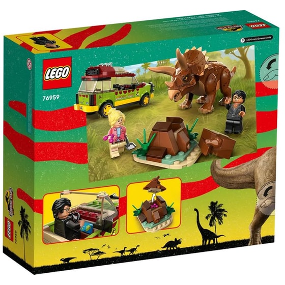 LEGO® Jurassic World Triceratops Research (76959) image 4