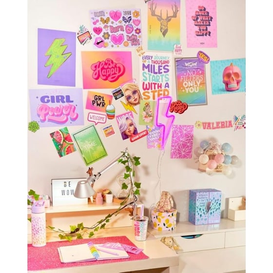 WOW Generation Παιδικό Σετ Αυτοκόλλητα Διακόσμησης Δωματίου Deco Wall All in One image 3