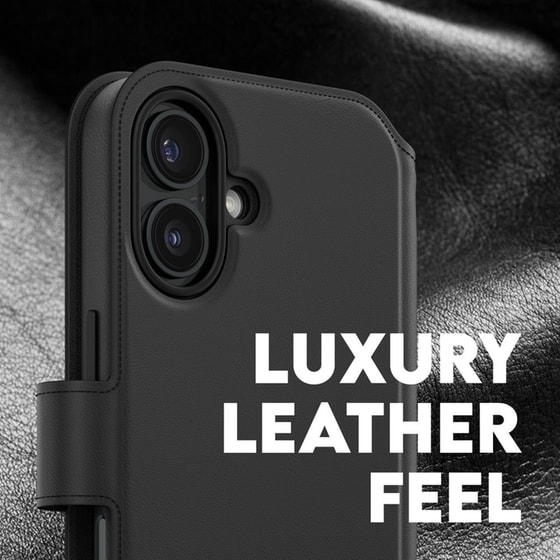 Θήκη Apple iPhone 16 - PanzerGlass MagSafe Tango Two-In-One Wallet Case - Black image 5