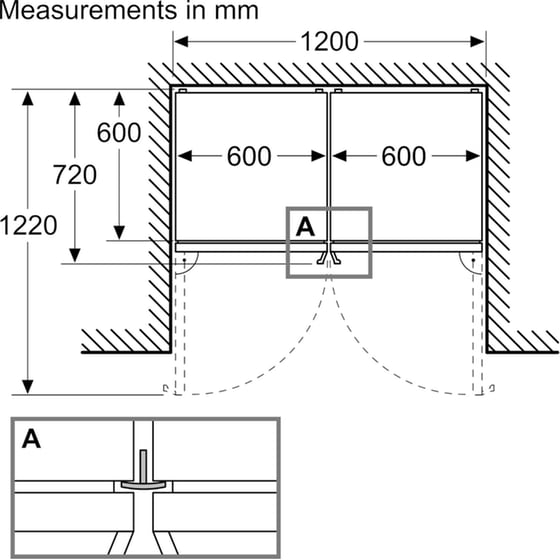 BOSCH KGN39VIBT Full No Frost 363 Lt Brushed Steel Antifinger Ψυγειοκαταψύκτης image 6
