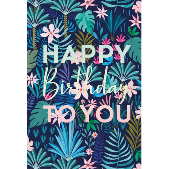 Ευχετήρια Κάρτα Γενεθλίων Legami Flora - 11.5x17cm image 0