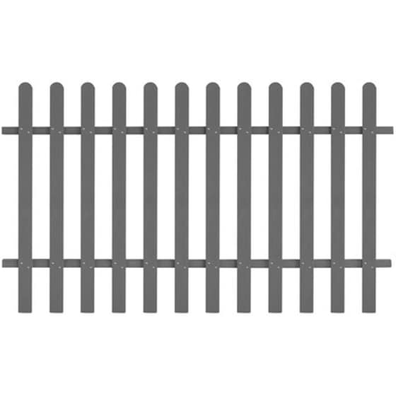 Vidaxl Φράχτης Κήπου 200 X 120 Εκ. Από Wpc image 1