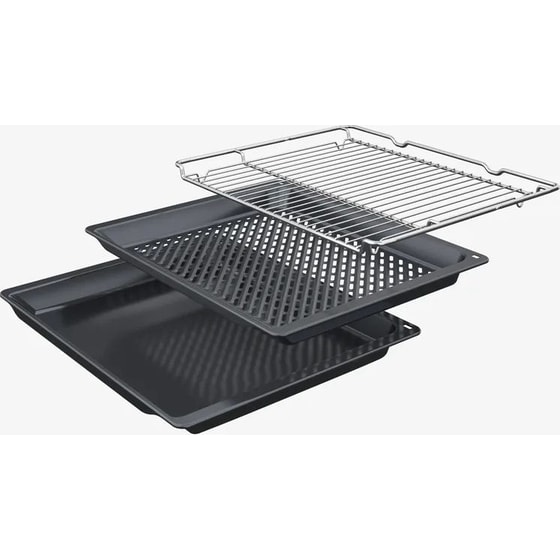 BOSCH HBA272BB3 71 Lt Μαύρο Εντοιχιζόμενος Φούρνος Άνω Πάγκου image 5