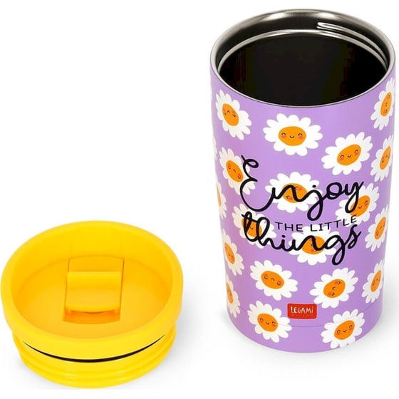 Κούπα Θερμός Legami Daisy Hot & Cold 275 ml Ροζ image 1