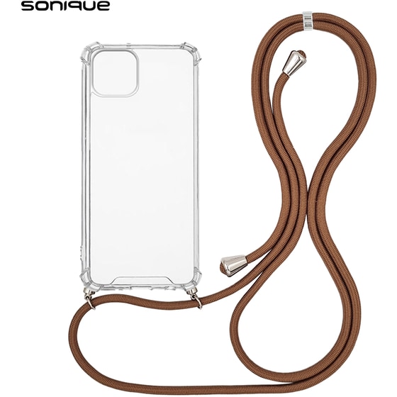 Θήκη Apple iPhone 14 Plus - Sonique Armor Clear - Καφέ image 0