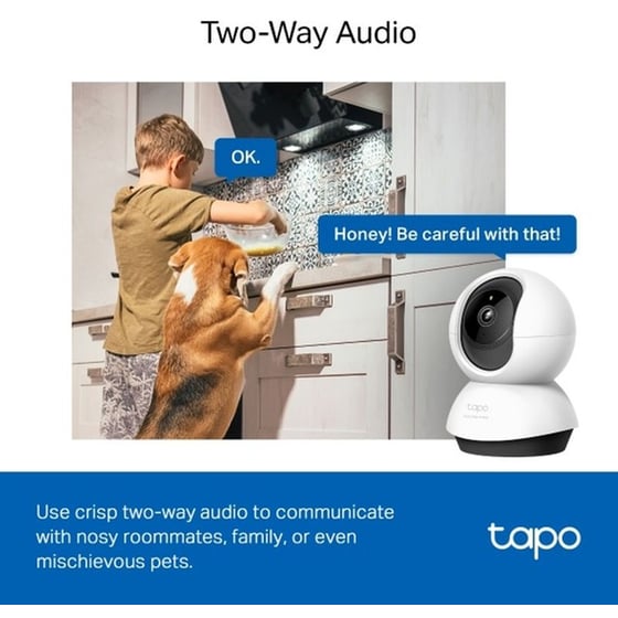 Ασύρματη IP Camera TP-Link Tapo C220 Επιτραπέζια με Wi-Fi και Ai Home Security image 6