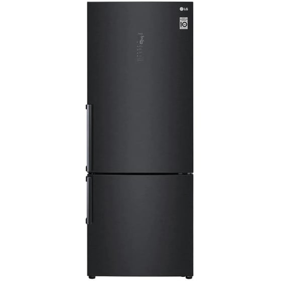LG GBB569MCAMB Total No Frost 462 Lt Μαύρο Ψυγειοκαταψύκτης image 0
