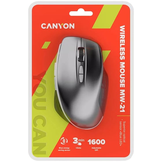Canyon Cns‑cmsw21dg  Ασύρματο Ποντίκι - Γκρι image 3