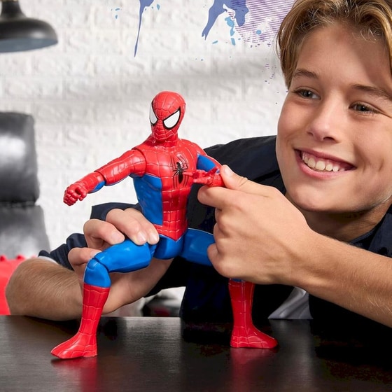 Hasbro Φιγούρα Marvel Spiderman Titan Series Classic Spiderman (30cm) (G2715) image 6