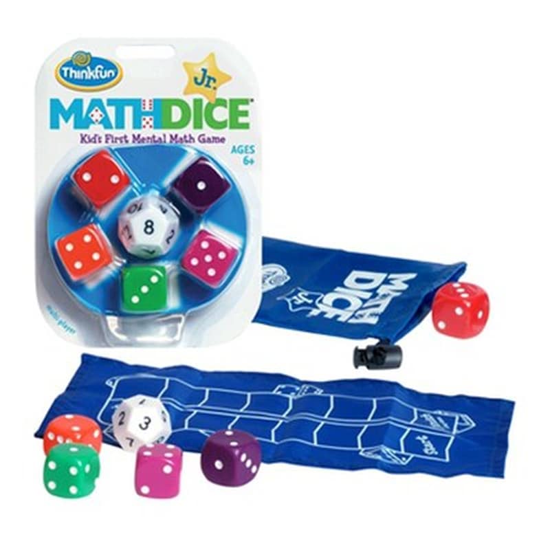 Επιτραπέζιο Παιχνίδι Λογικής Math Dice Jr