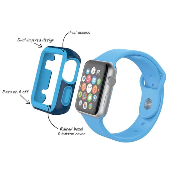 SPECK Candyshell SPK-A4141 Apple Watch 38 mm - Θήκη Κόκκινο/Ροζ image 3