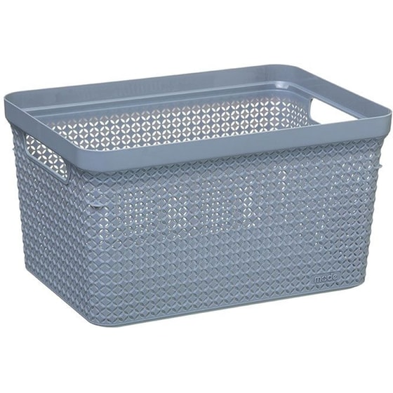 Κουτί Αποθήκευσης F-V 164589 Πλαστικό 27x14.2cm - Γκρι image 0