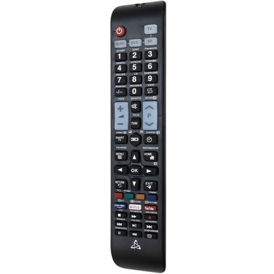 Universal Τηλεχειριστήριο Τηλεόρασης SBOX RC-01400-UNIVERSAL 4-in-1 - Μαύρο image 1