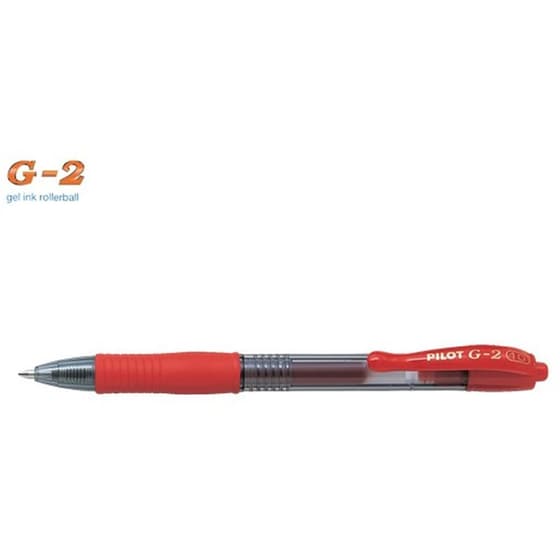 Στυλό&nbsp;Gel&nbsp;Pilot&nbsp;G-2&nbsp;Red&nbsp;1.0mm image 2