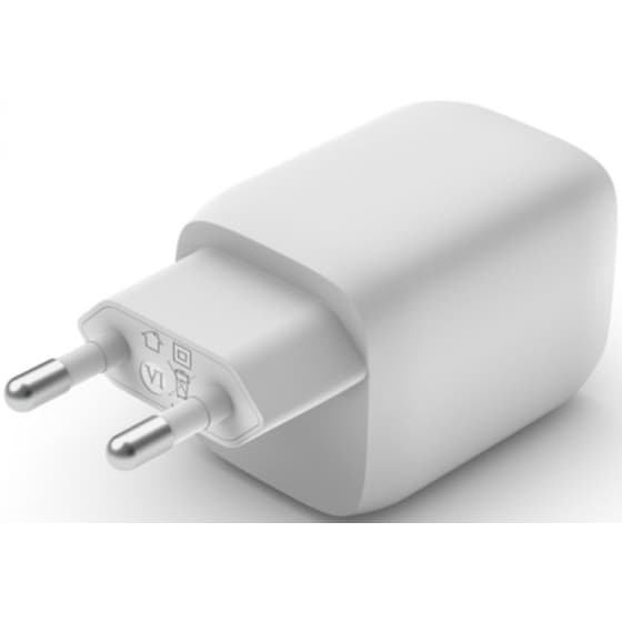 Φορτιστής Πρίζας Belkin Boost Charge Pro Dual USB-C GaN 65W - Λευκό image 1