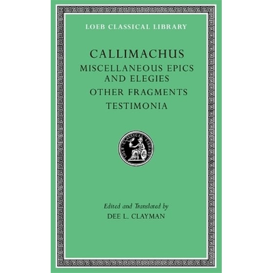 Miscellaneous Epics and Elegies. Other Fragments. Testimonia image 0