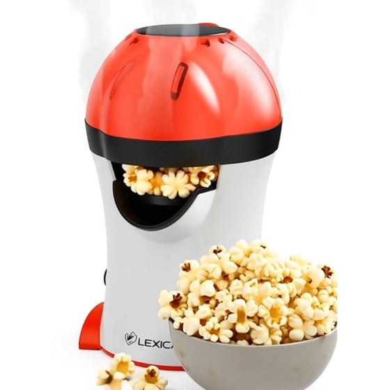 Συσκευή Pop-Corn LEXICAL LPO-3511 1200 W Λευκό - Κόκκινο image 2