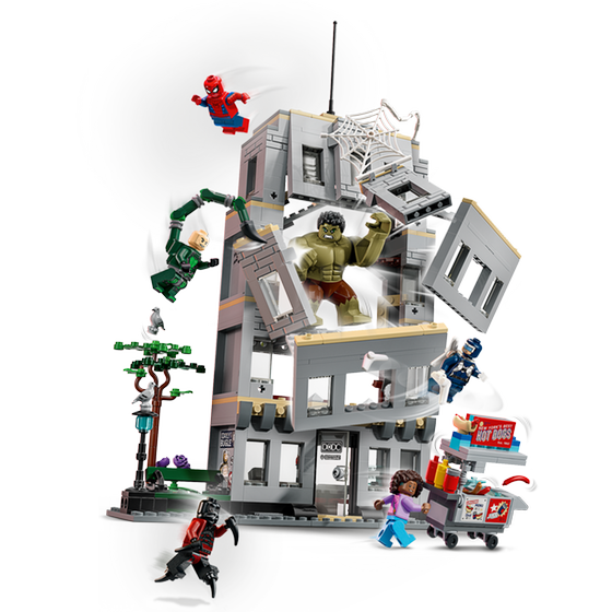 LEGO® Spider-Man vs. Hulk Epic Clash (76350) image 6